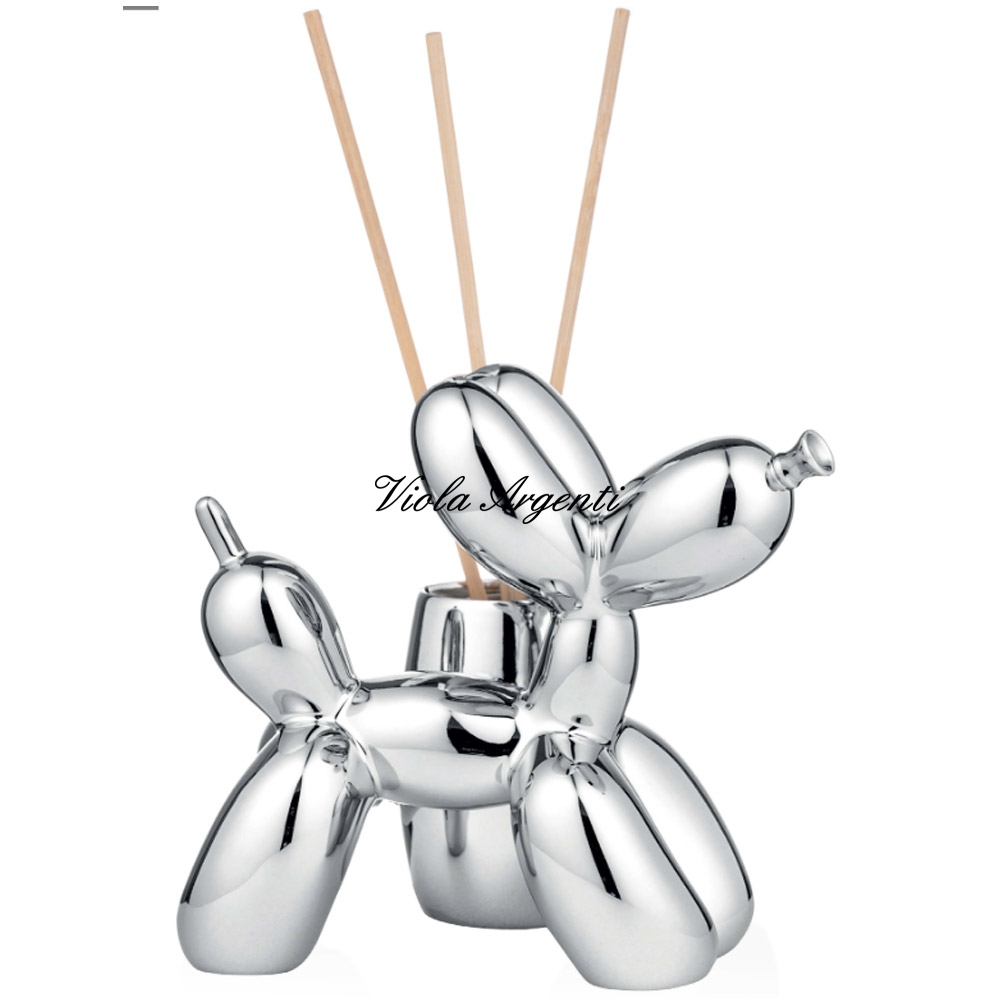 Profumatore cane a palloncino di . Argento online