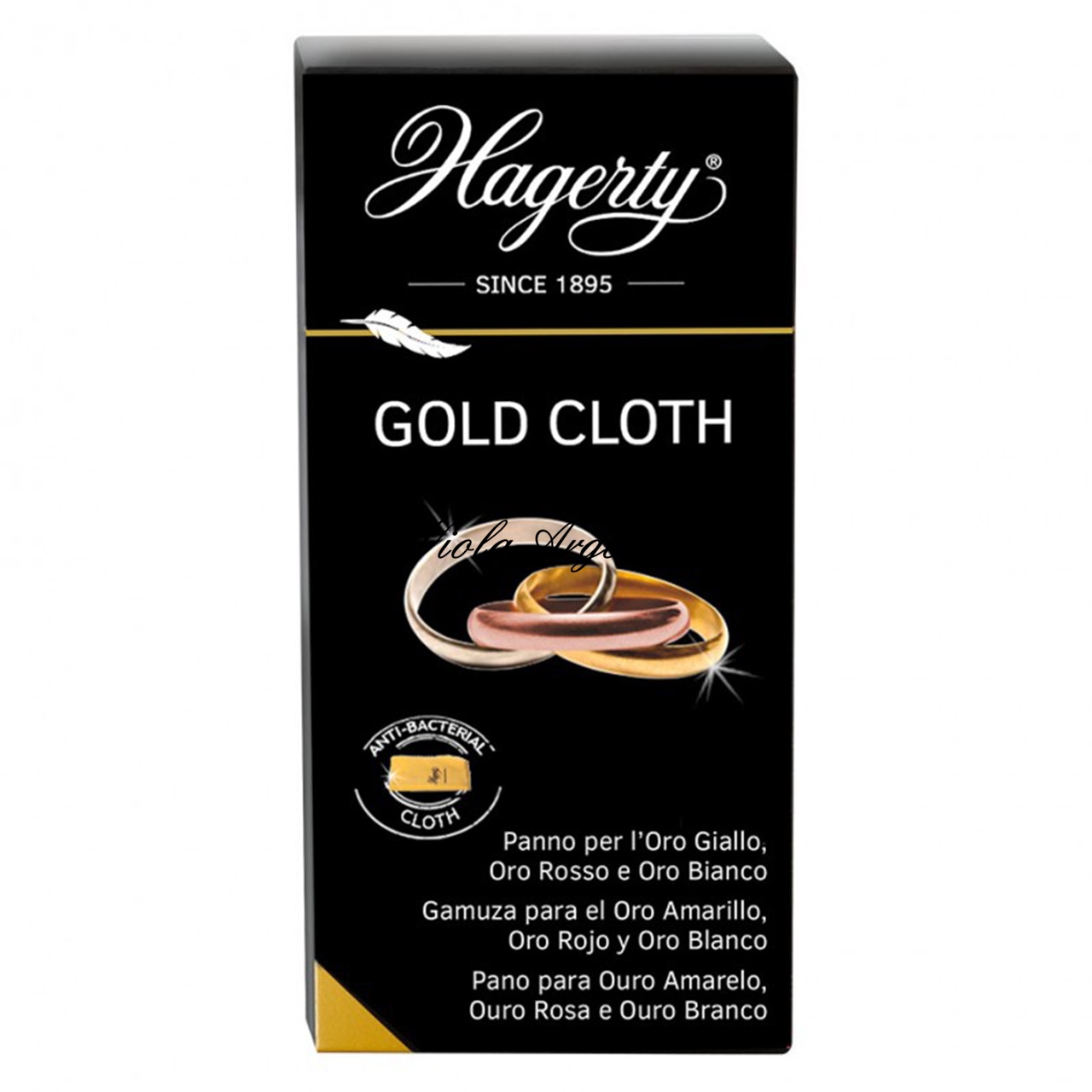 Panno per pulire gioielli in oro di Hagerty. Argento online