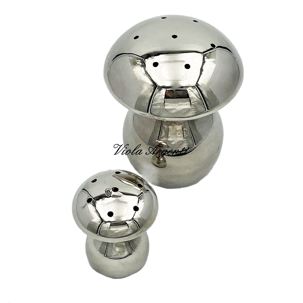 Sale e pepe funghi di . Argento online