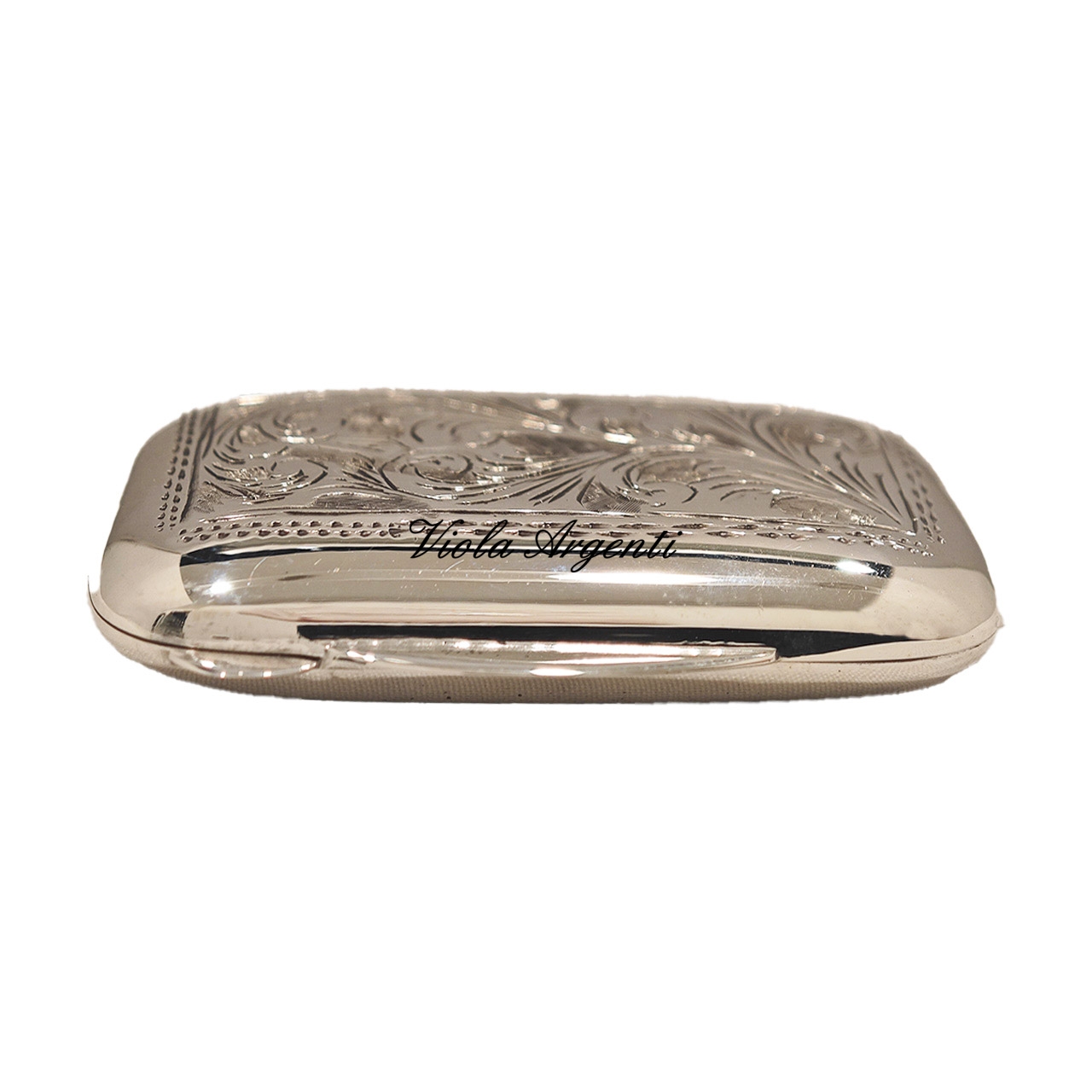 Scatolina argento rettangolare di . Argento online