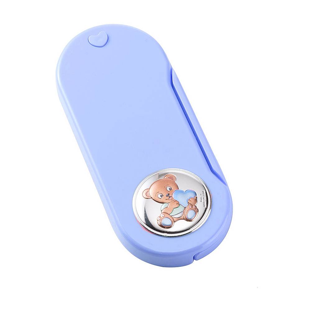 Set pappa orsetto cuore azzurro di . Argento online
