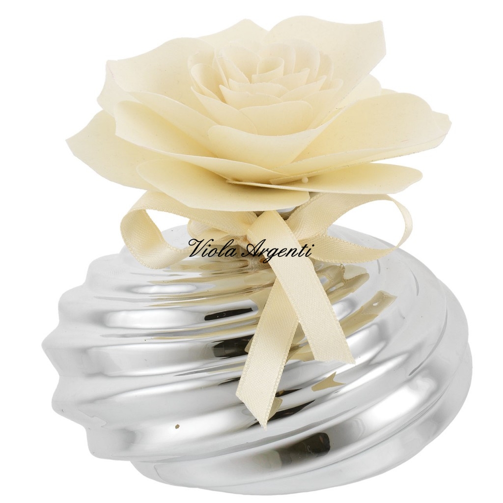 Profumatore rosa avorio di . Argento online