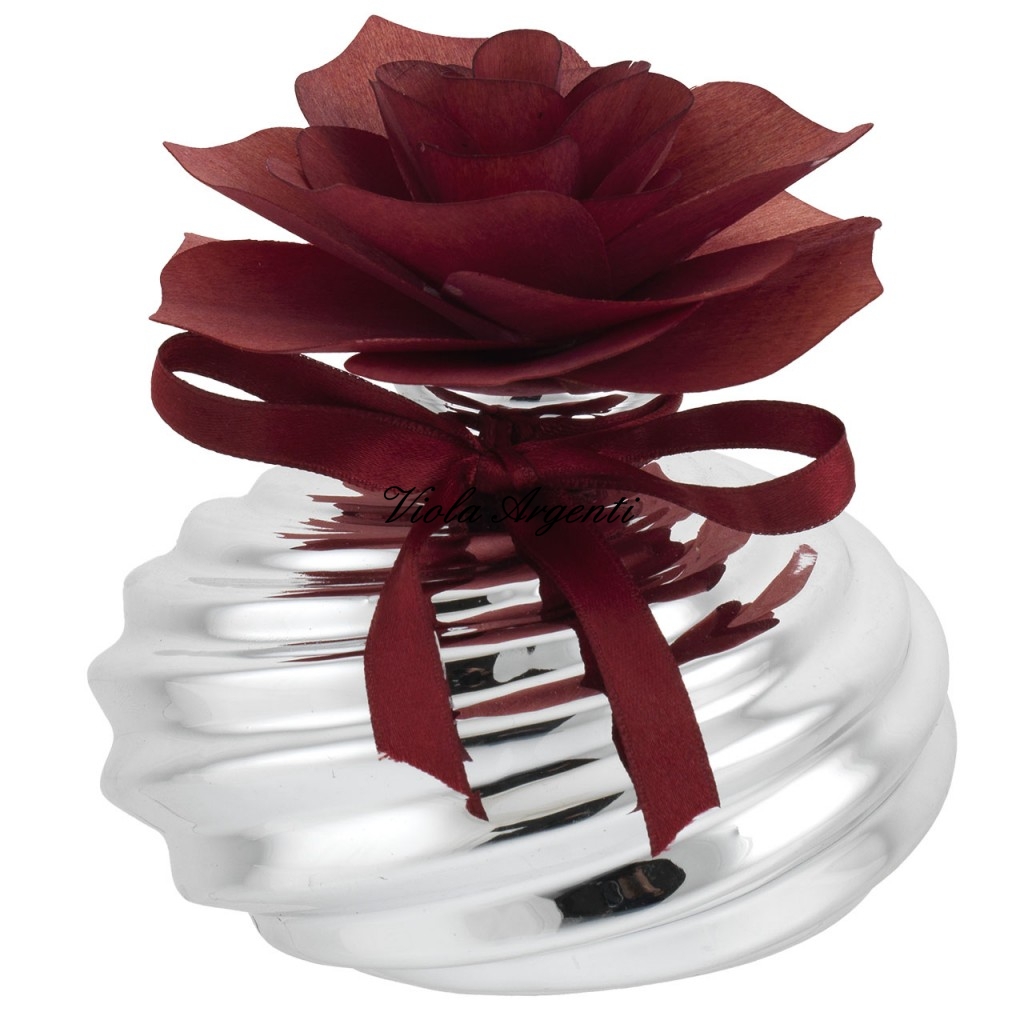Profumatore rosa bordeaux di . Argento online