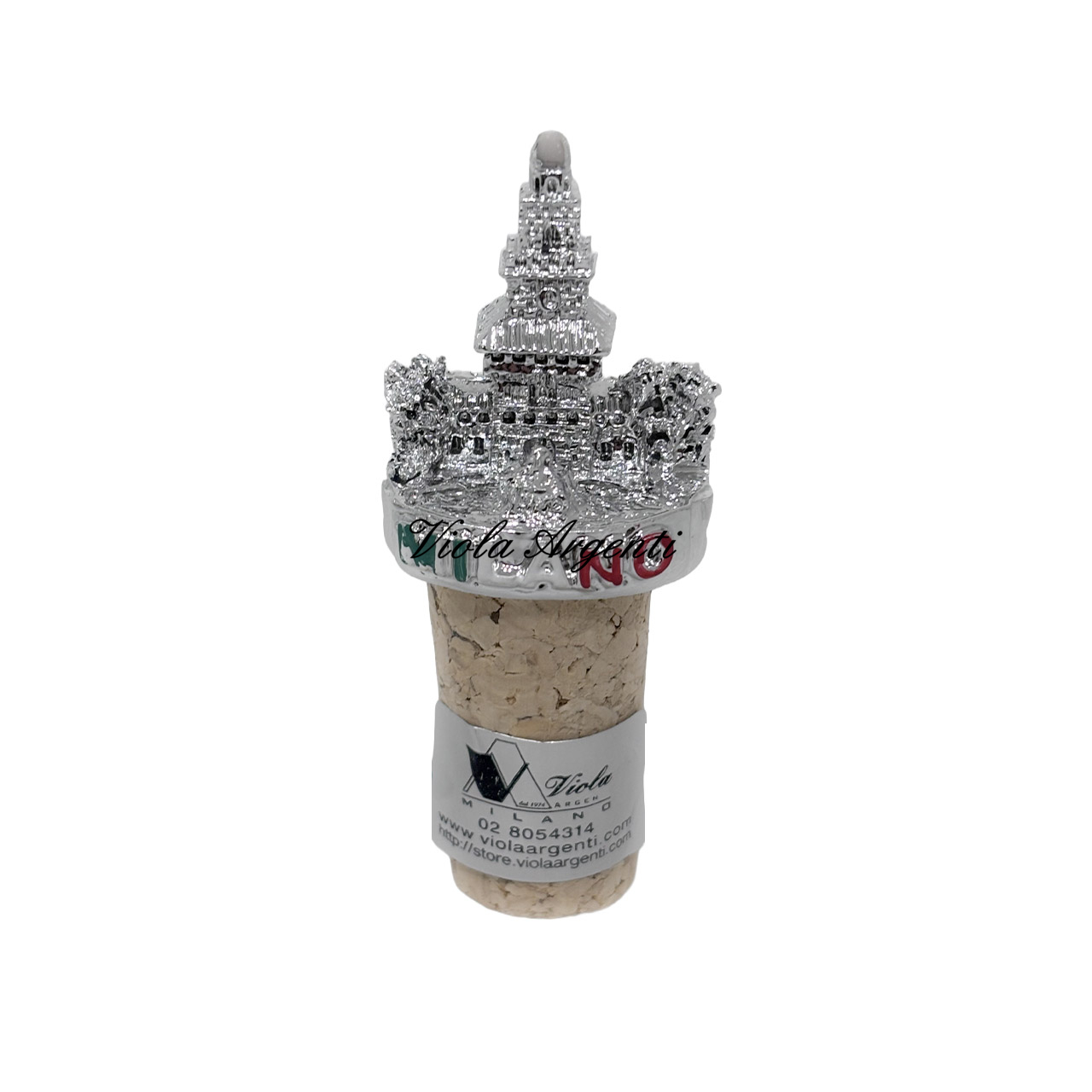 Tappo per bottiglie Castello Sforzesco di . Argento online