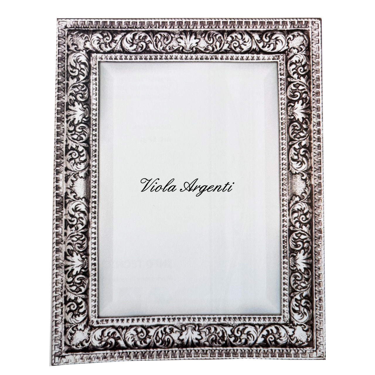 Specchiera in argento lavorata di . Argento online