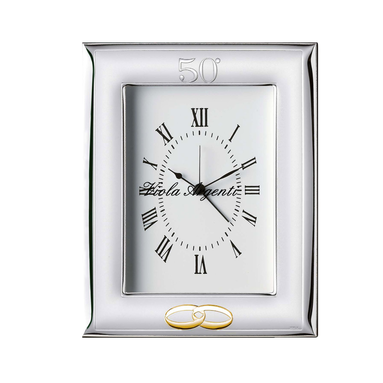 Sveglia 50° Anniversario di . Argento online