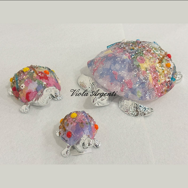 Tartaruga murano paesaggio di . Argento online