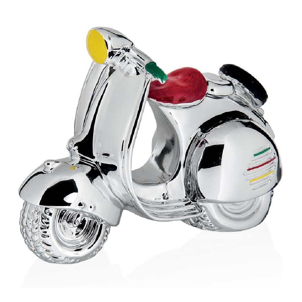 Vespa salvadanaio colorata di . Argento online
